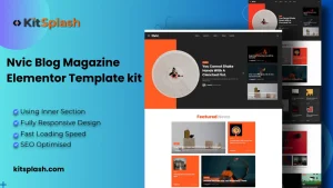 Nvic Blog Magazine Elementor Template Kit