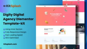 Mexa Digital Agency Elementor Template Kit